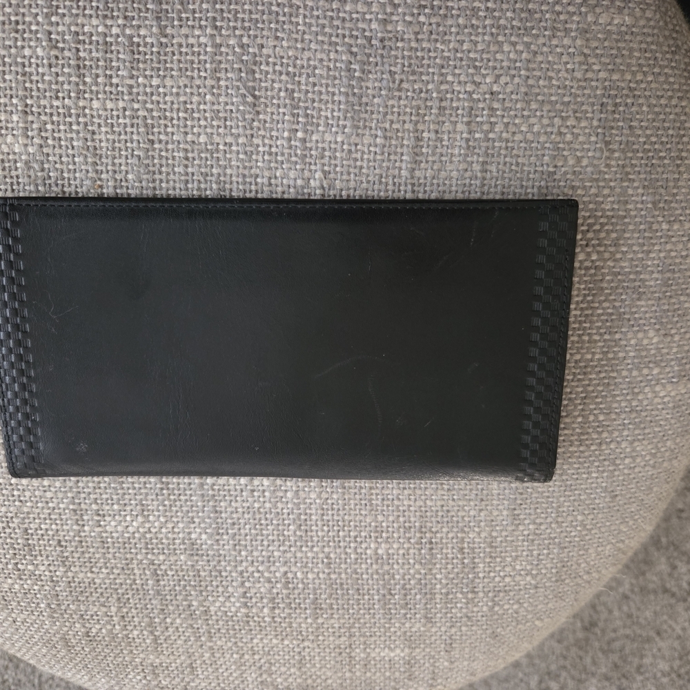 Burberrys Vintage Black Leather Wallet - Picture 3 of 6